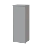 MHN 3 - 4D kancelářská skříň, 1-dveřová, pravá, 1120x400x400, šedá